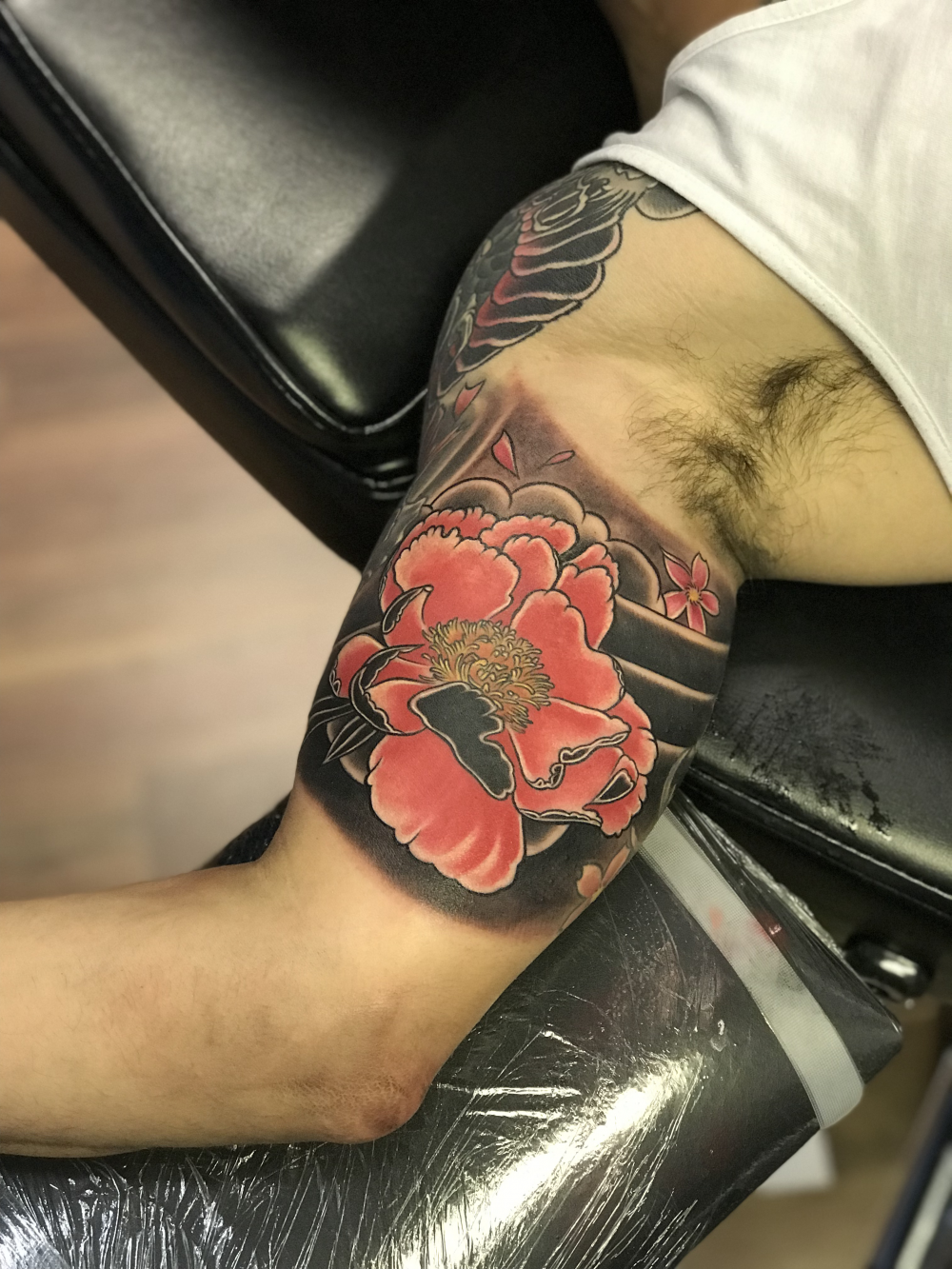Cover Up in progress